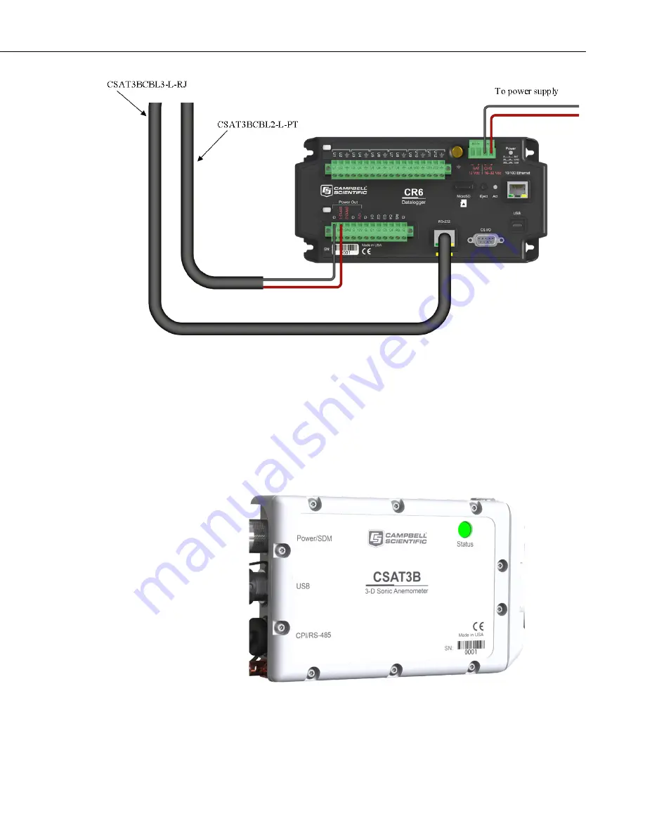 Campbell CSAT3B Instruction Manual Download Page 17