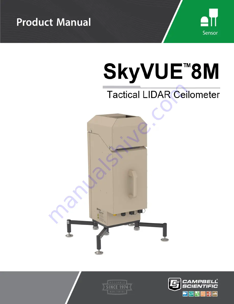 Campbell SkyVUE 8M Product Manual Download Page 1