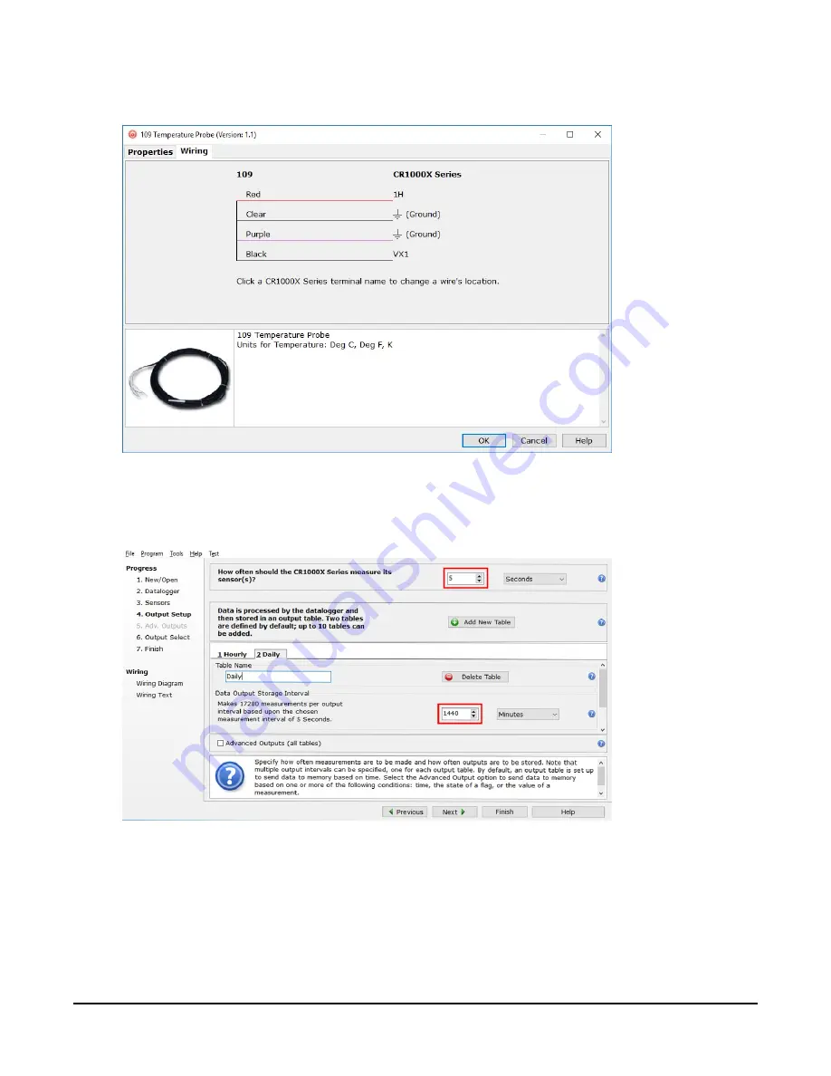 Campbell TEMPERATURE PROBE 109SS Скачать руководство пользователя страница 5