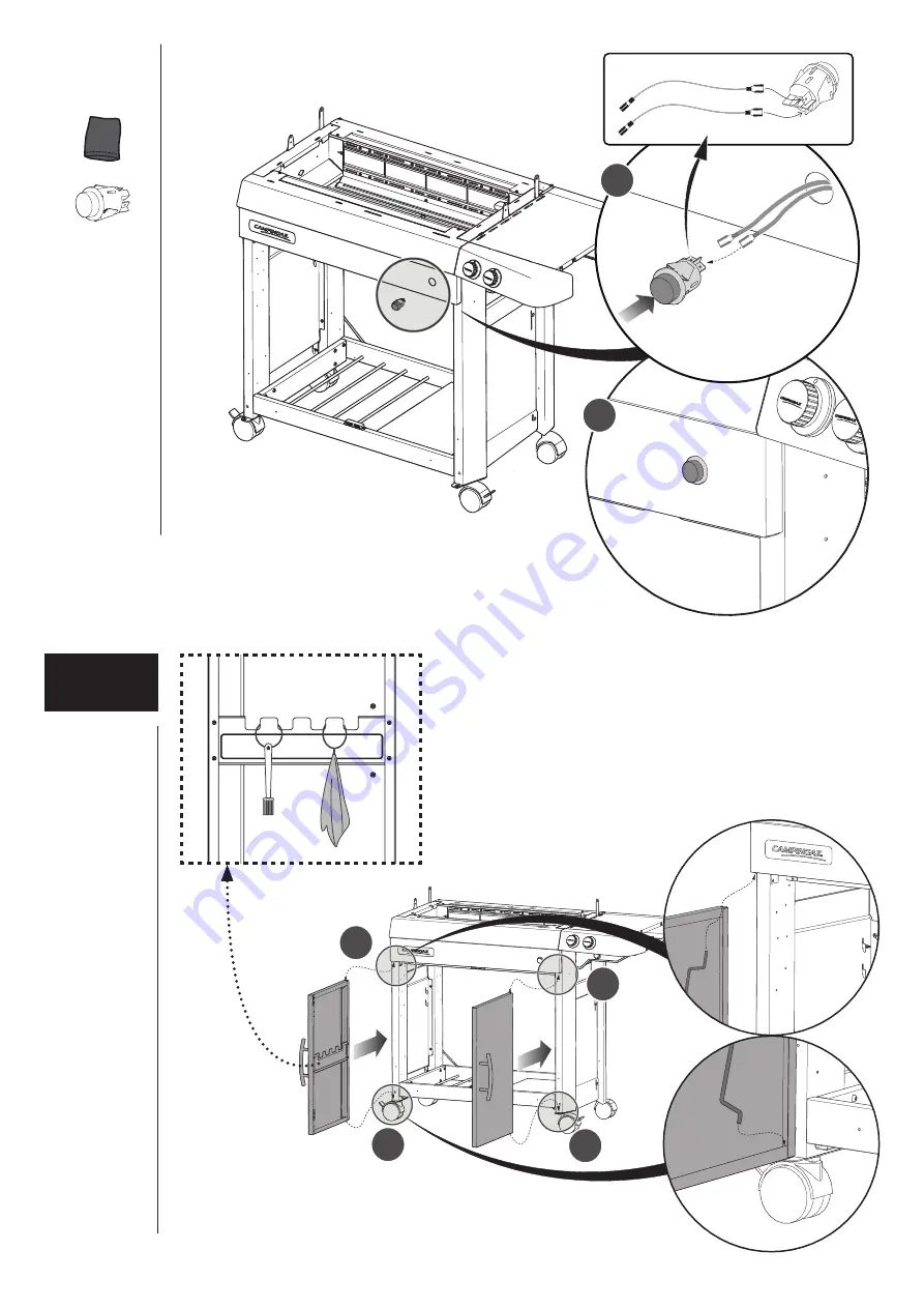 Campingaz 3 Series Assembly Instructions Manual Download Page 16