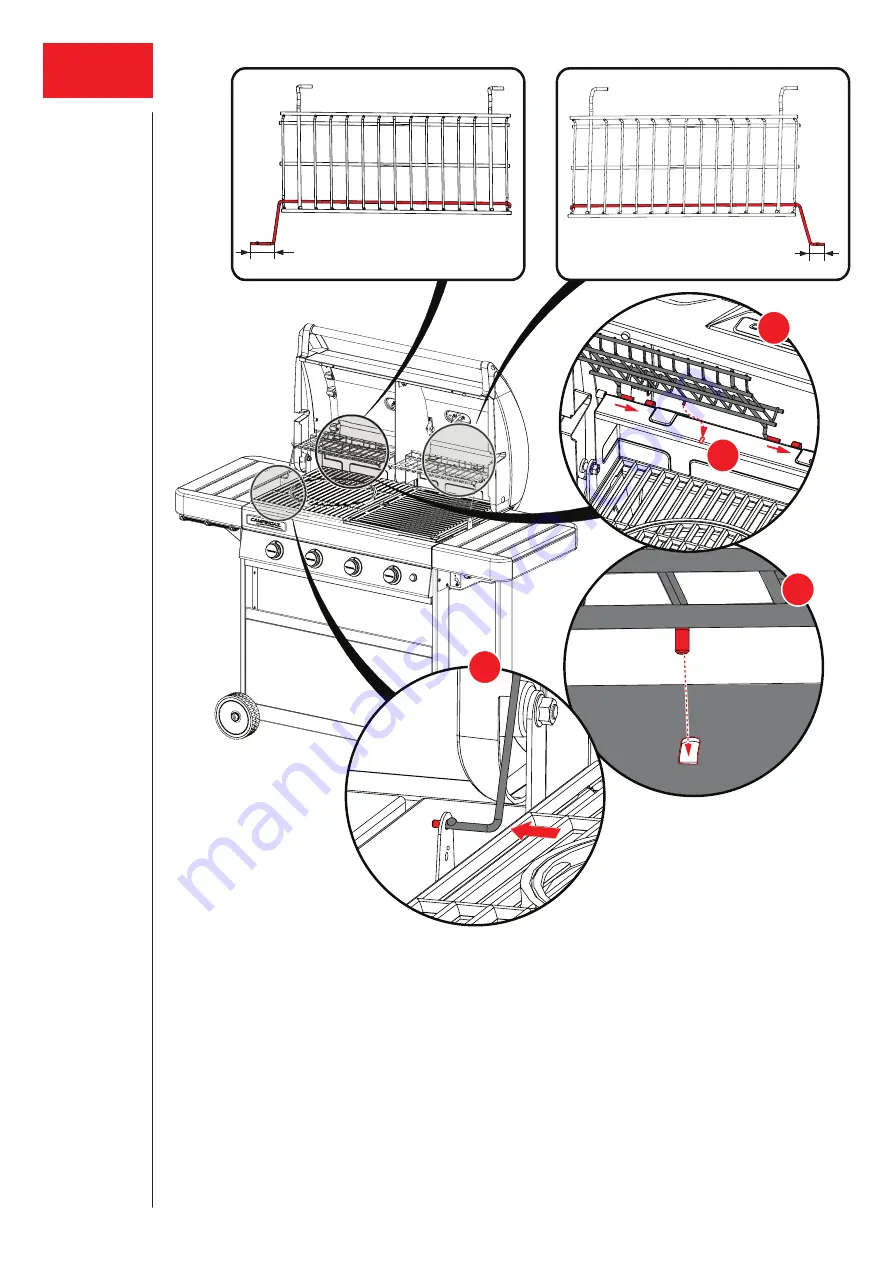 Campingaz DH Woody LX 4 Series Assembly Instructions Manual Download Page 27