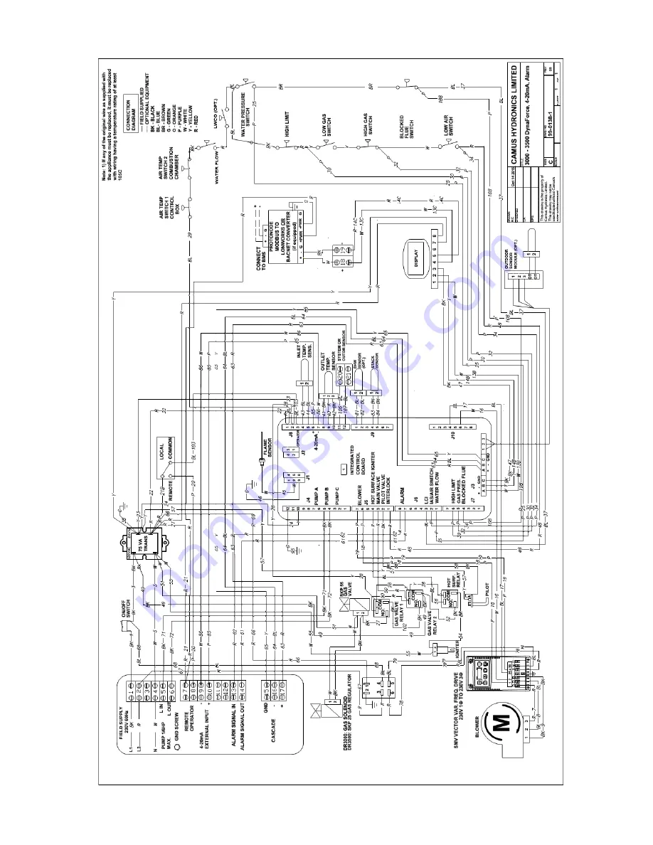 Camus Hydronics DRW1000 Скачать руководство пользователя страница 76