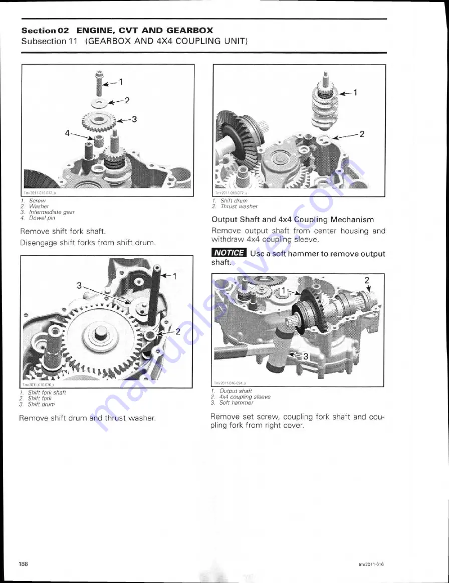 Can-Am commander 800R Shop Manual Download Page 211