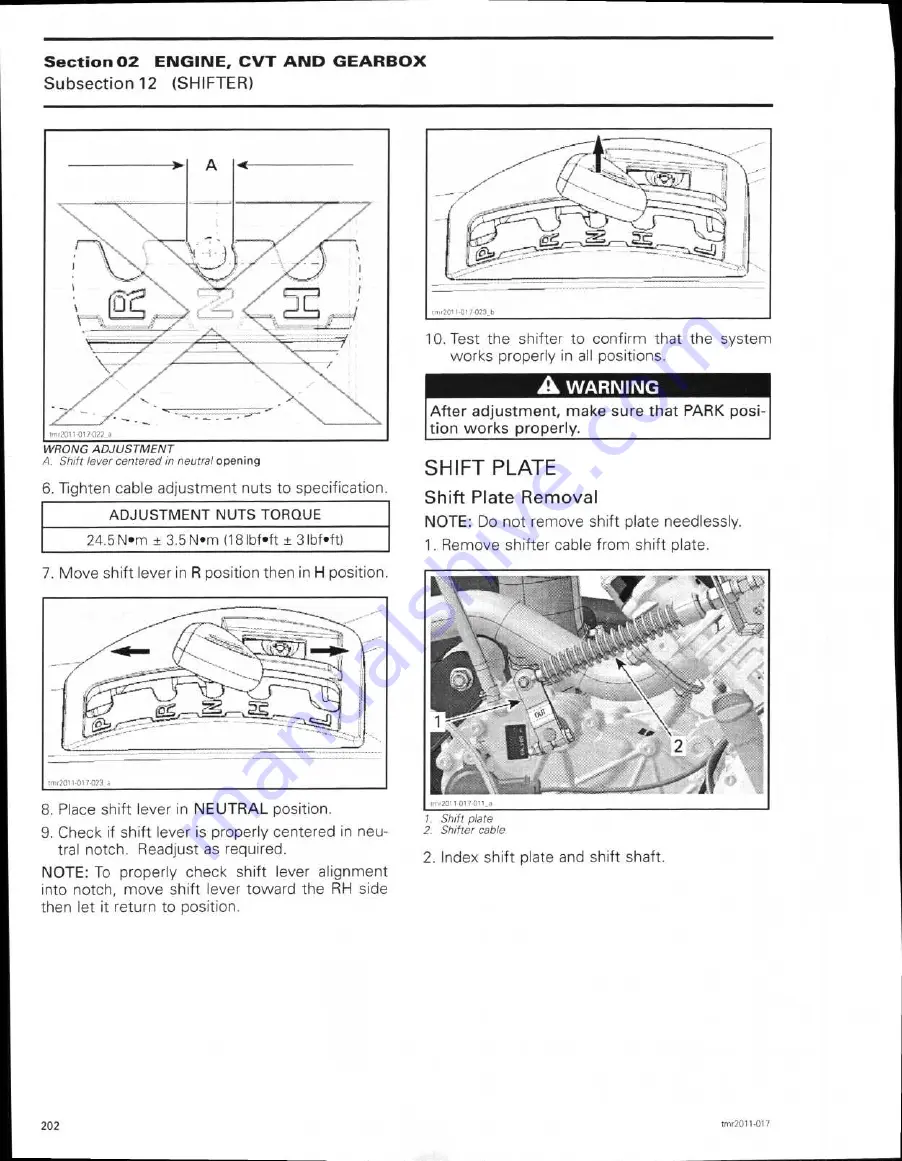 Can-Am commander 800R Shop Manual Download Page 225