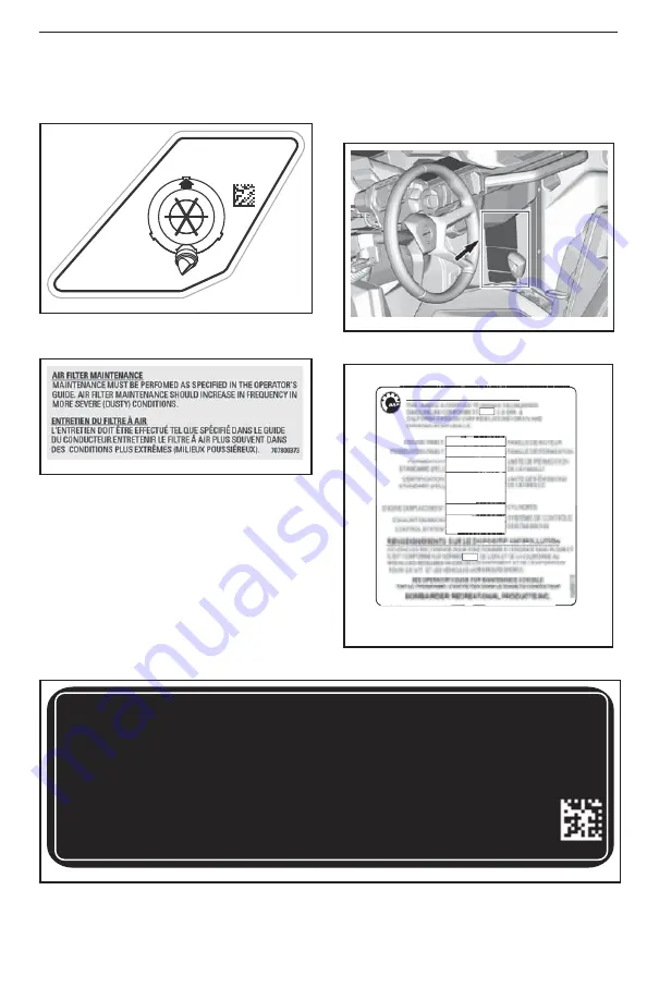 Can-Am MAVERICK Sport MAX Series Operator'S Manual Download Page 43