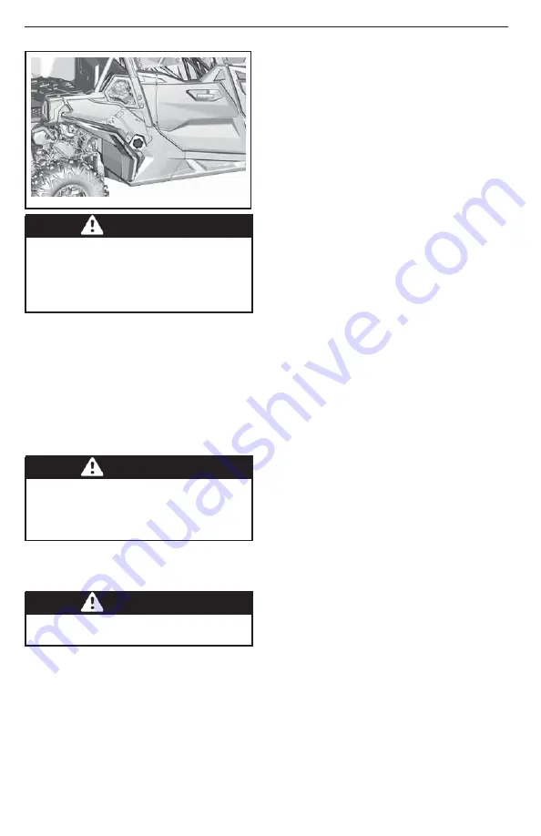 Can-Am MAVERICK Sport MAX Series Operator'S Manual Download Page 86