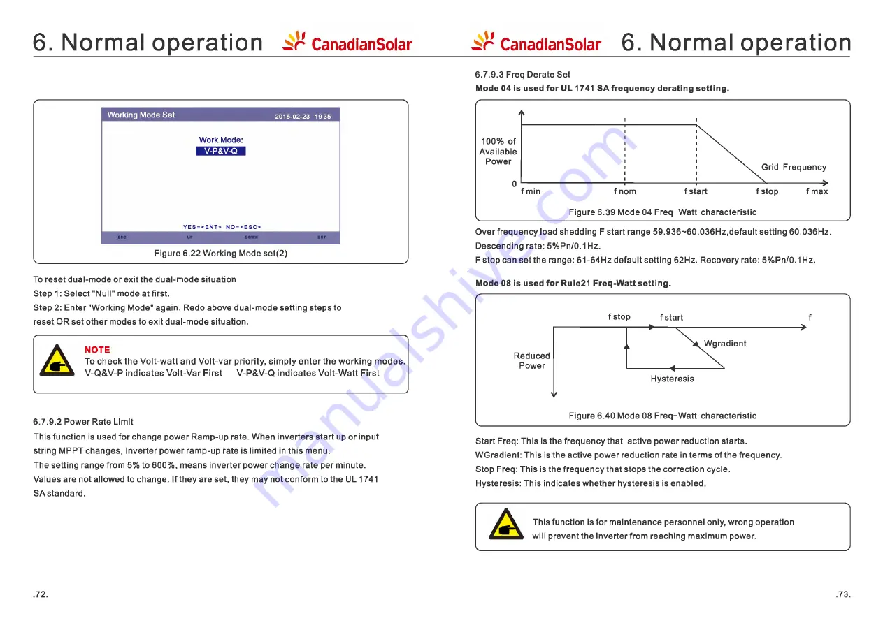 Canadian Solar CSI-25KTL-GS-FLB Installation And Operation Manual Download Page 38