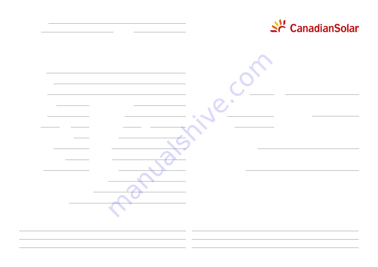 CanadianSolar CSI-100K-T480GL02-U Installation And Operation Manual Download Page 43