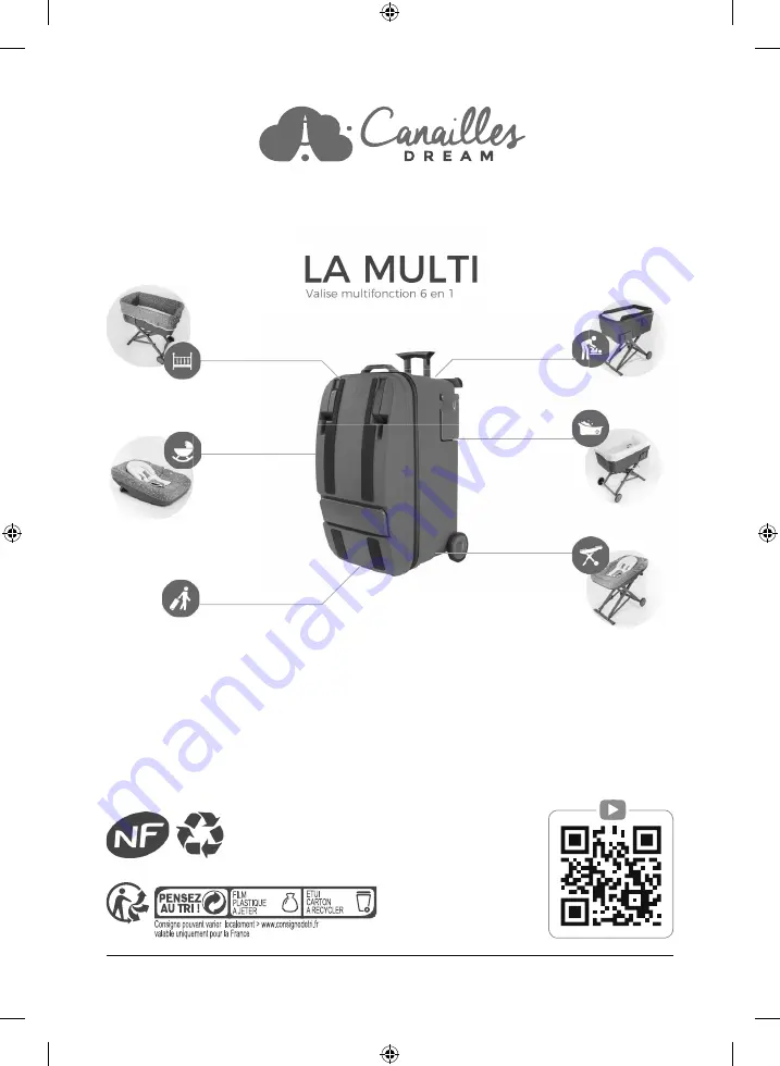 Canailles Dream LA MULTI Manual Download Page 1