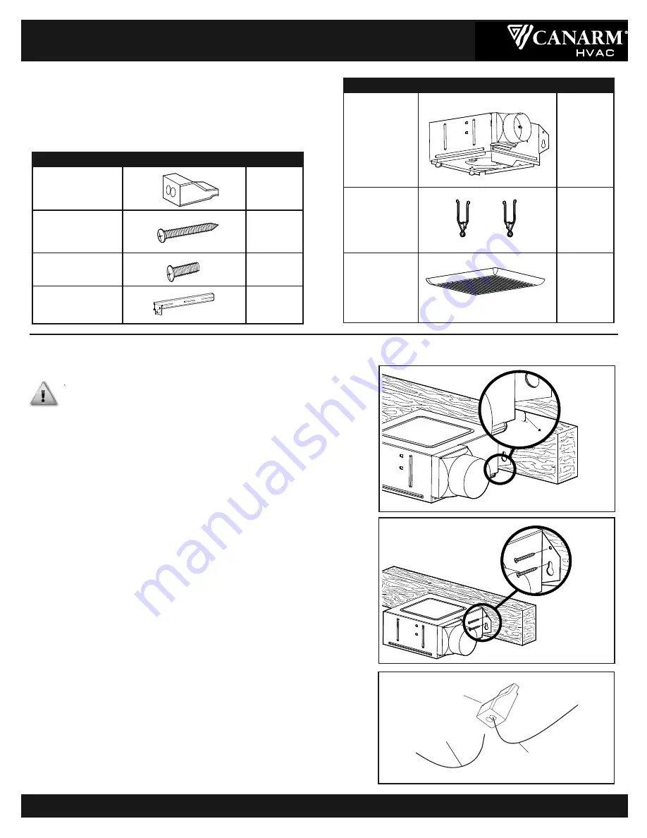 Canarm BPT12-13H Operation Instructions And Parts Manual Download Page 2