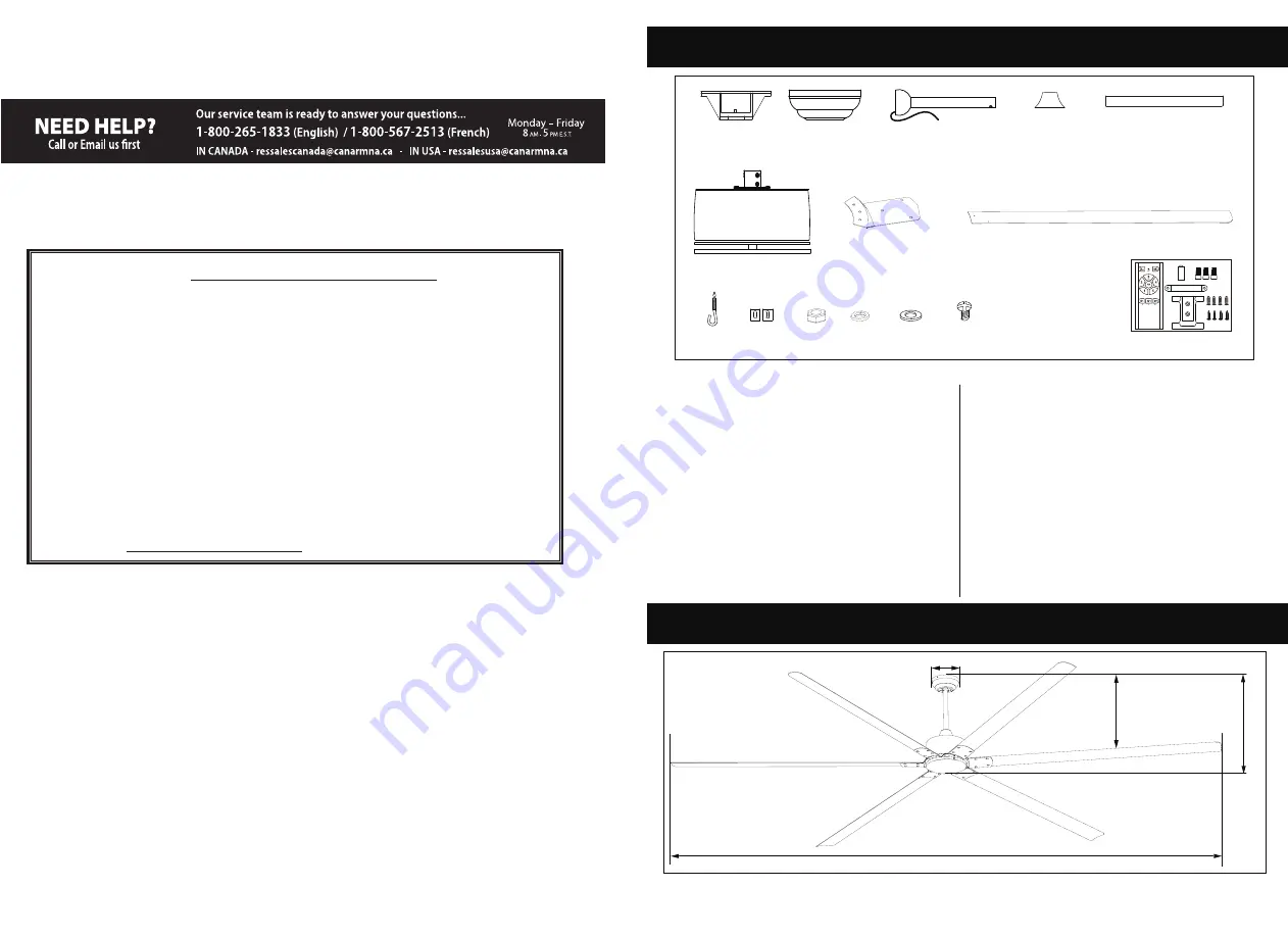 CANARMNA 355-0494 Quick Start Manual Download Page 1