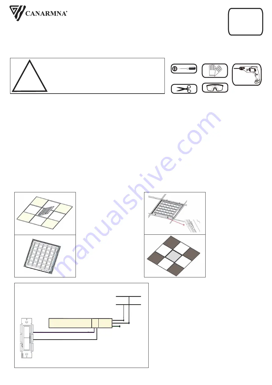 CANARMNA LPL22A30 Manual Download Page 1