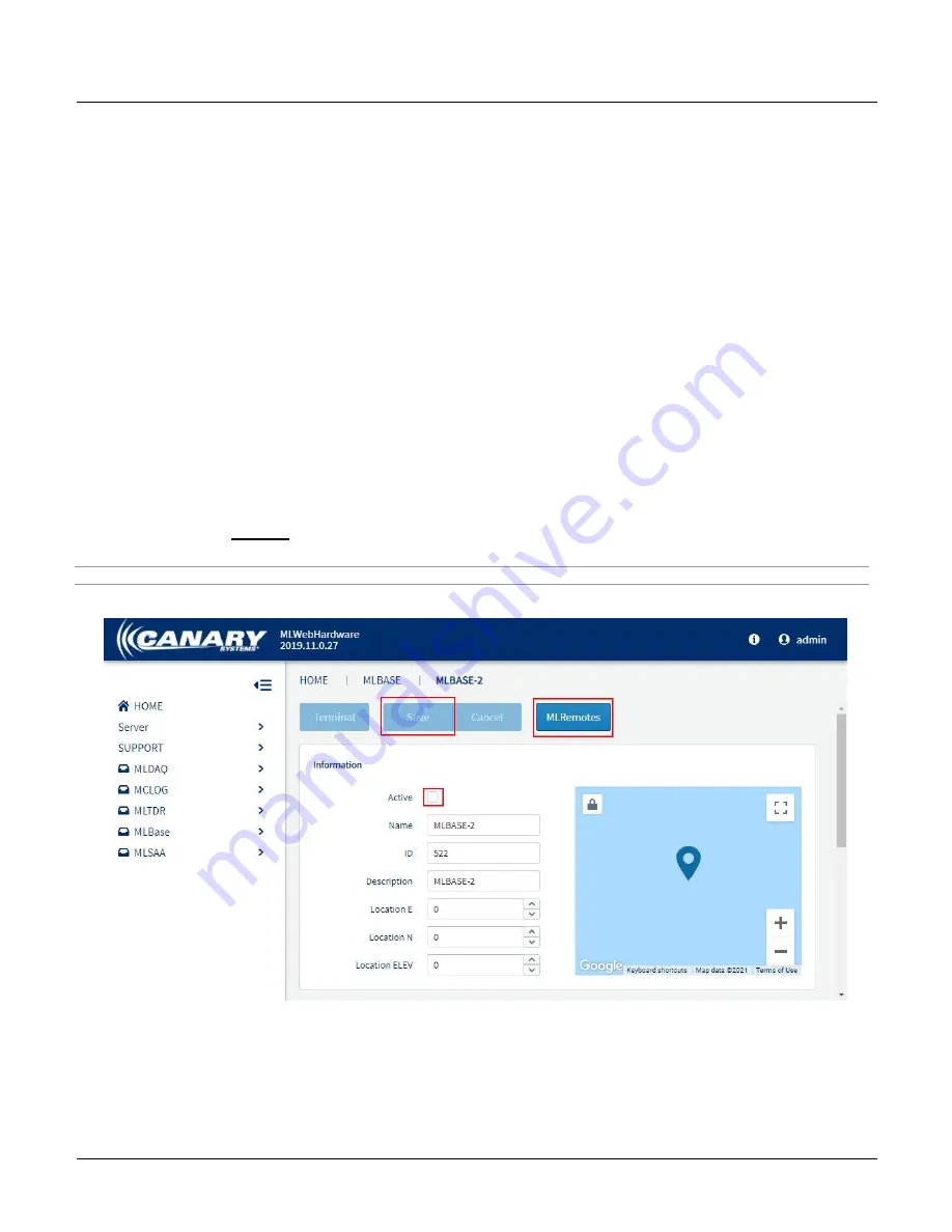 Canary Systems MLRemote Скачать руководство пользователя страница 37