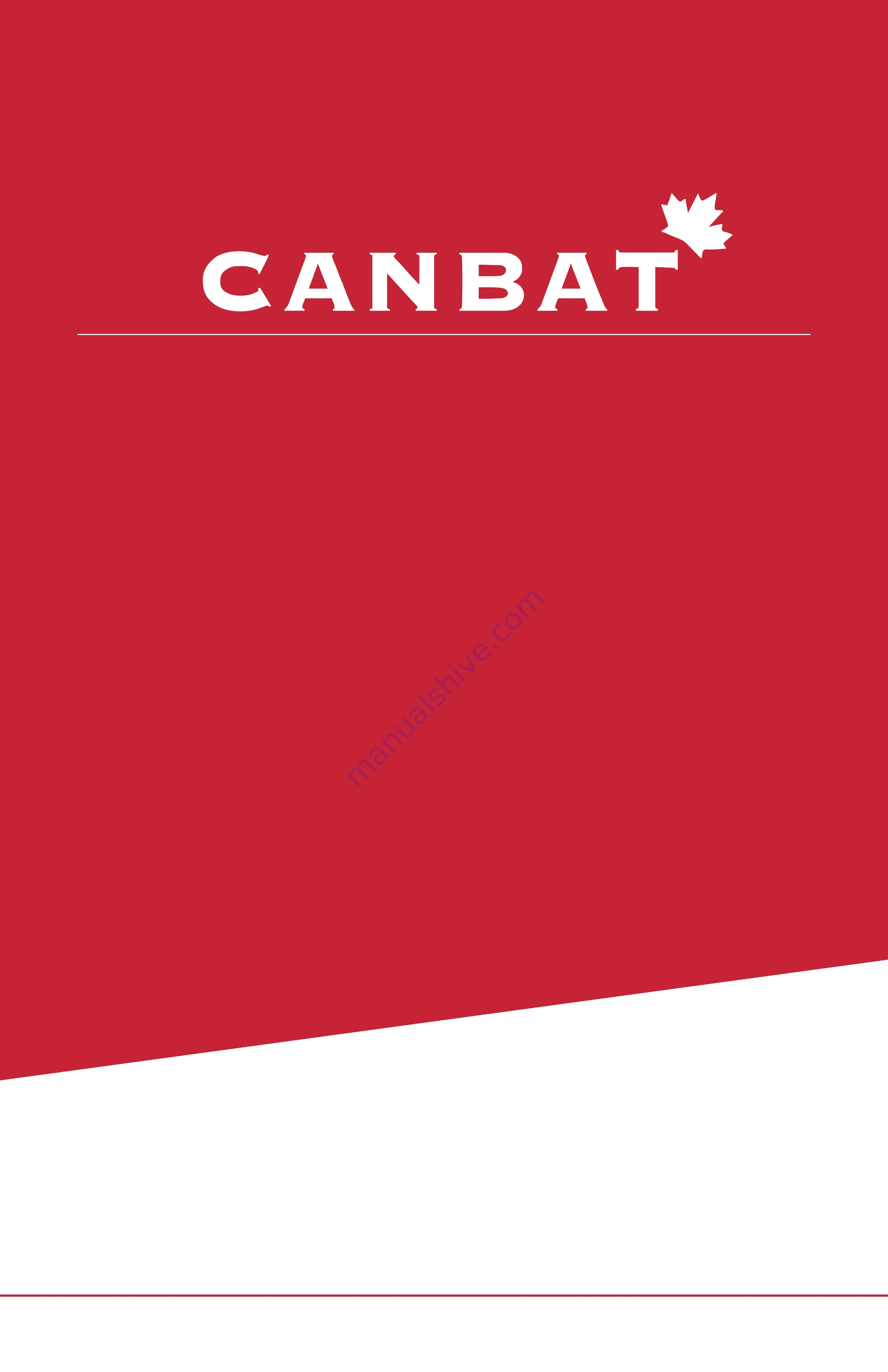 CANBAT TECHNOLOGIES CLI120-48 Скачать руководство пользователя страница 24