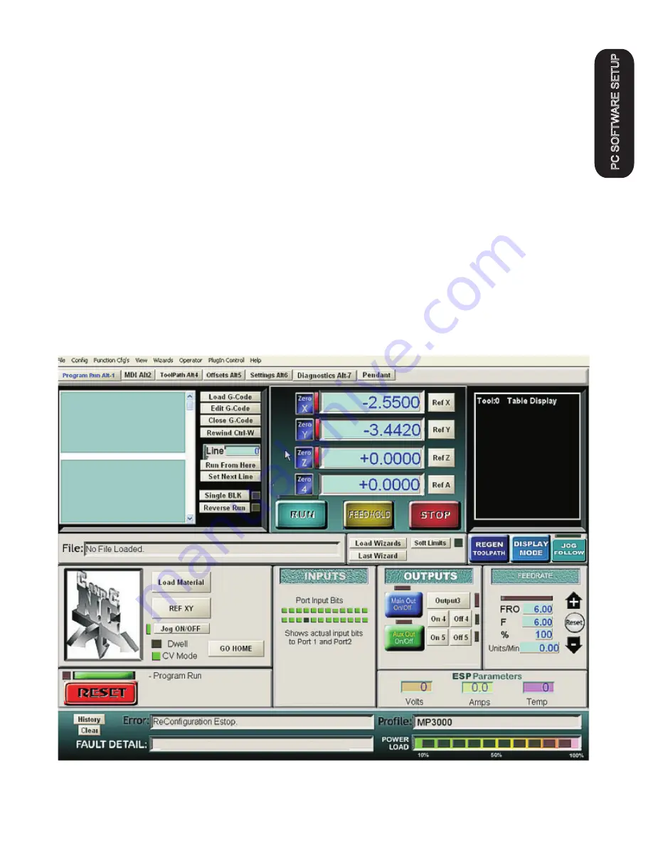 CandCNC MP3000E Series User Manual Download Page 10