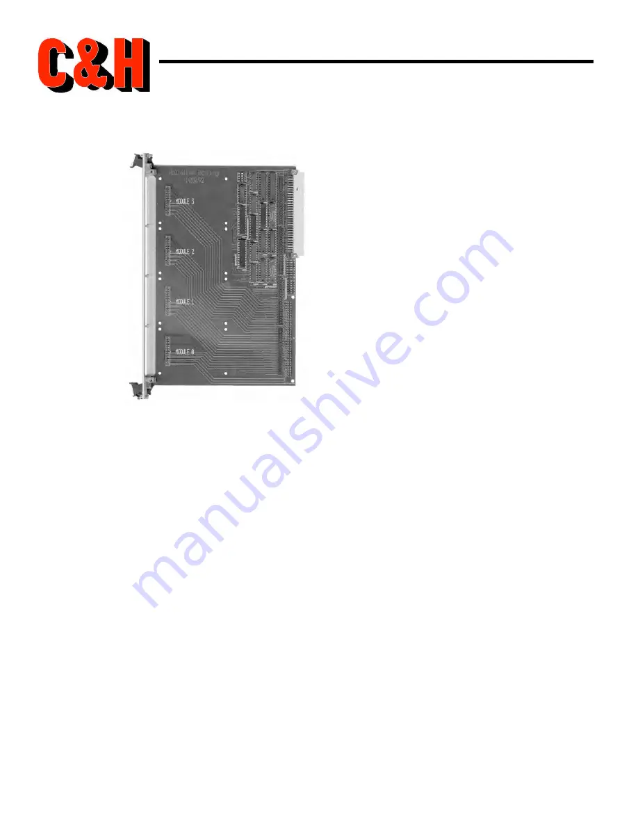 C&H M/MA Module Carrier AMi4000 Specifications Download Page 1