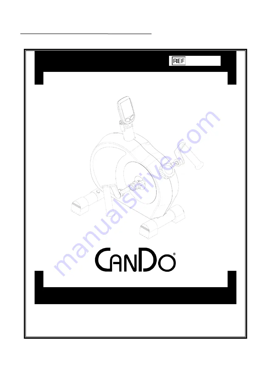 Cando 10-0709 Instruction Manual Download Page 1