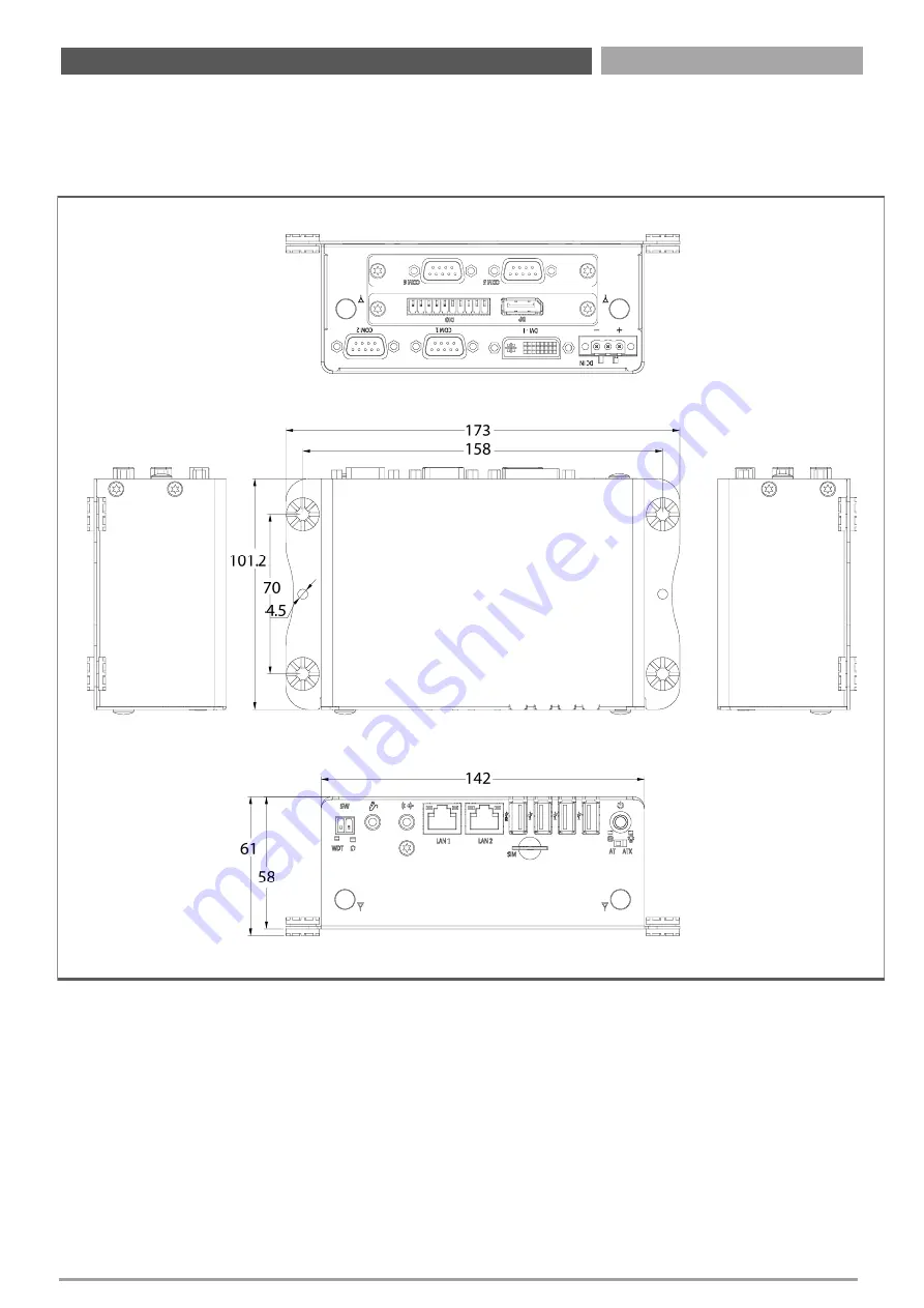 C&T Solution BCO-1000-J1900 Series Скачать руководство пользователя страница 22