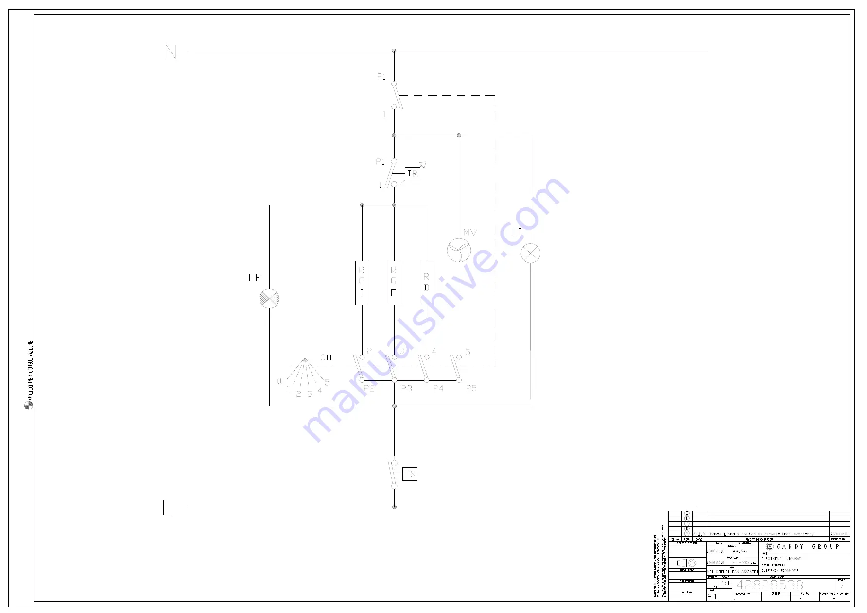 Candy 33703434 FIDC X502 Скачать руководство пользователя страница 8