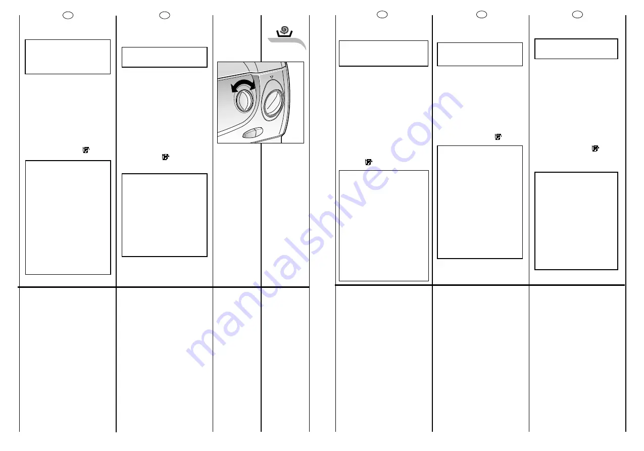 Candy CBL 120 User Instructions Download Page 17