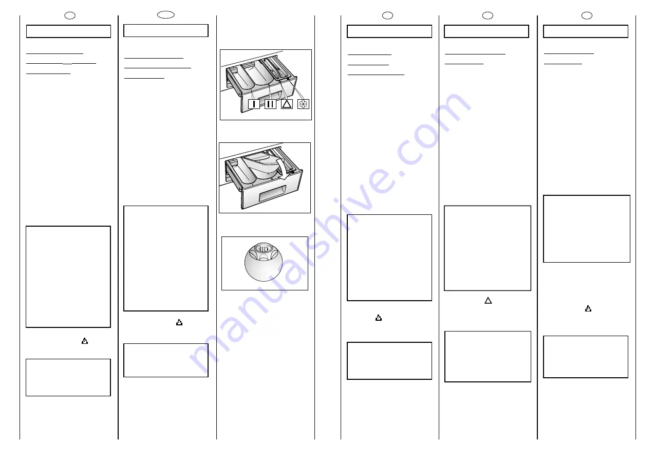 Candy CBL 120 User Instructions Download Page 19