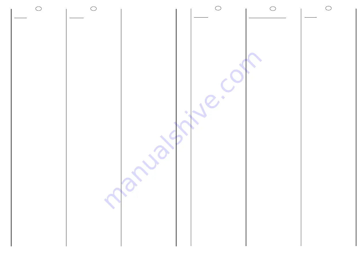 Candy CBL 160 User Instructions Download Page 3