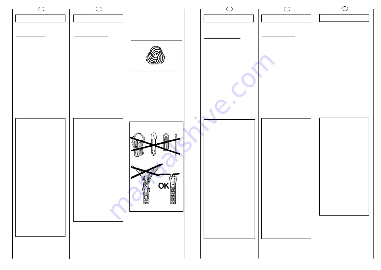 Candy CBL 160 User Instructions Download Page 23