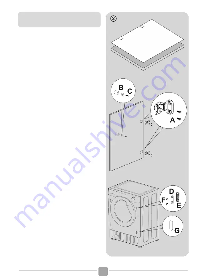 Candy CBW 48TWME-S Manual Download Page 32