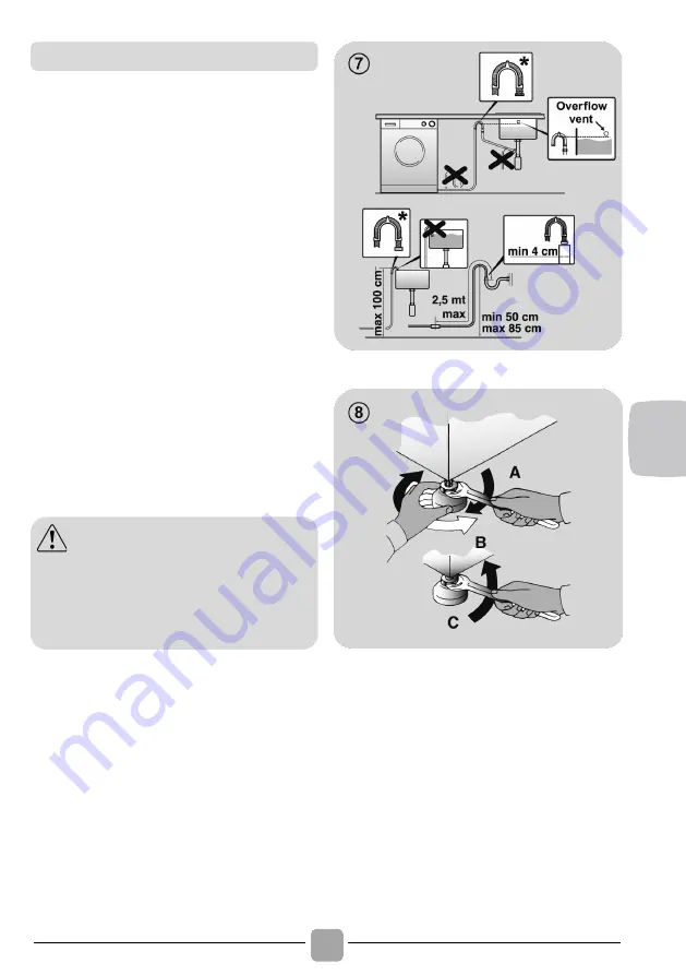 Candy CBW 48TWME-S Manual Download Page 113