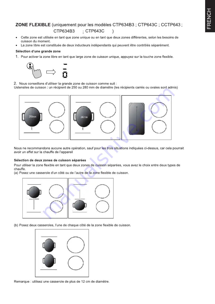 Candy CCTP643 Instruction Manual Download Page 25