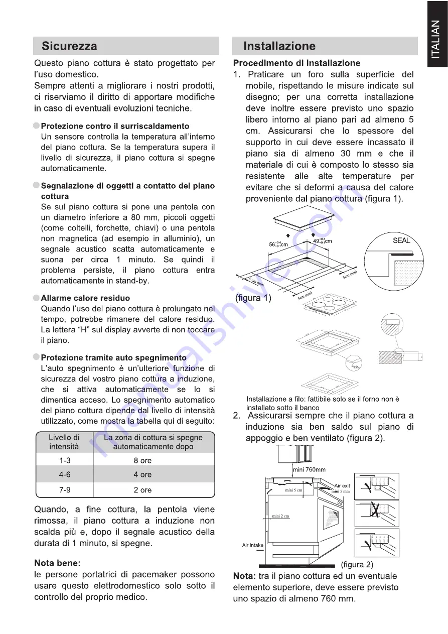 Candy CCTP643 Instruction Manual Download Page 71