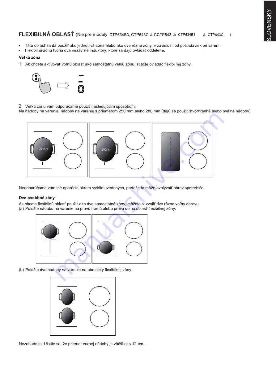 Candy CCTP643 Instruction Manual Download Page 263