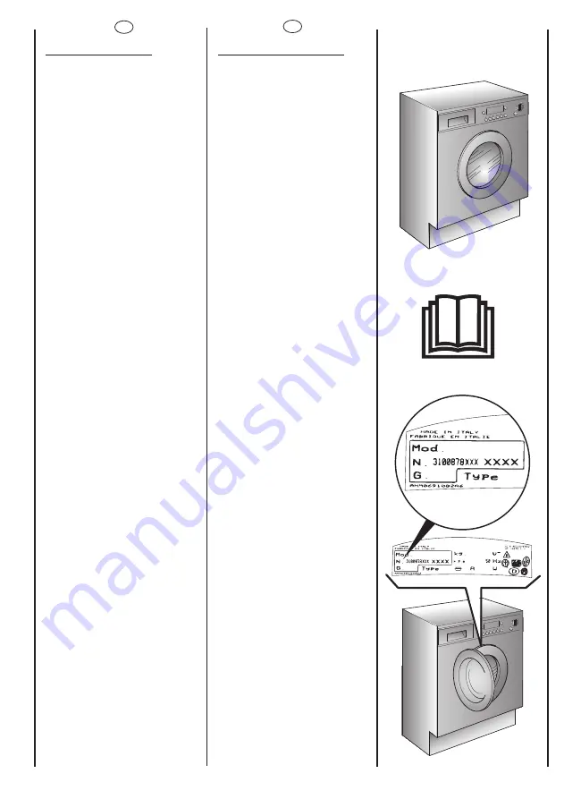 Candy CDB 475 D Скачать руководство пользователя страница 2