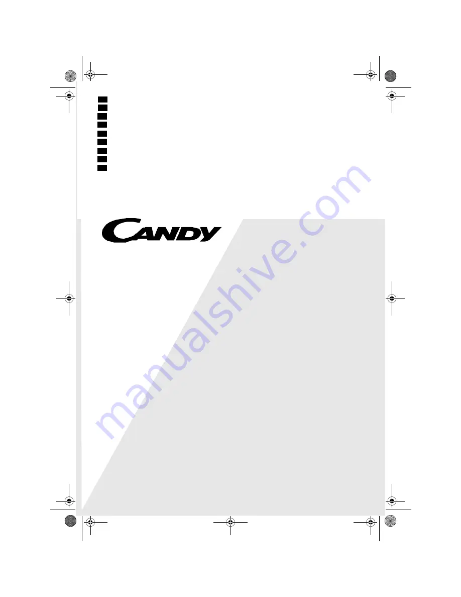 Candy CDC266X CH Скачать руководство пользователя страница 1