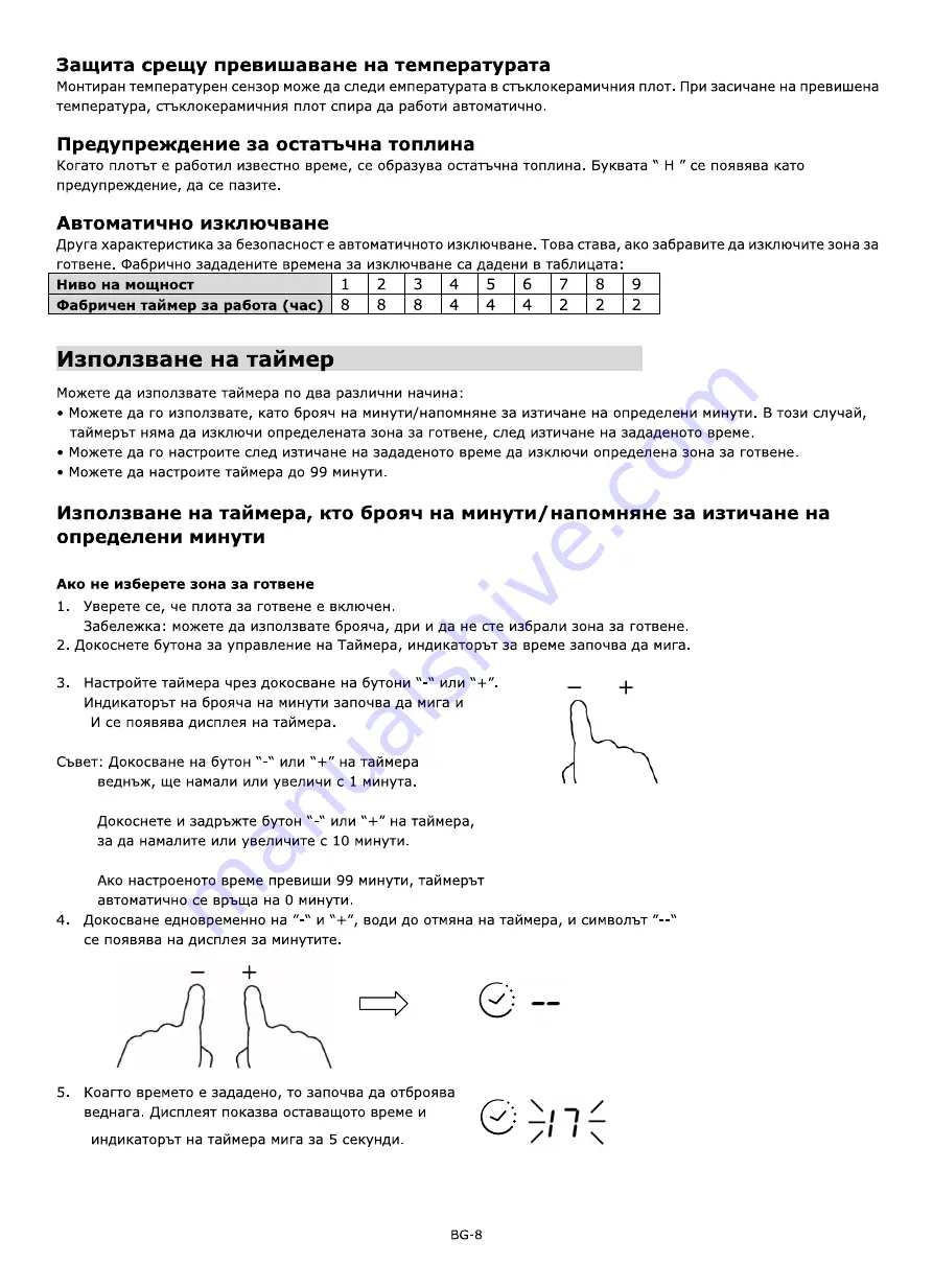 Candy CDH 30 Скачать руководство пользователя страница 22