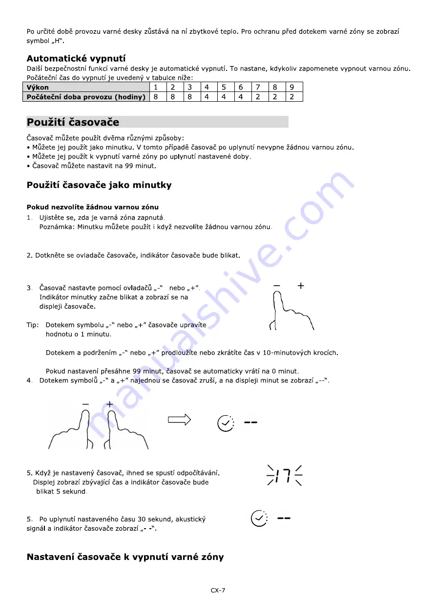 Candy CDH 30 Instruction Manual / Installation Manual Download Page 36