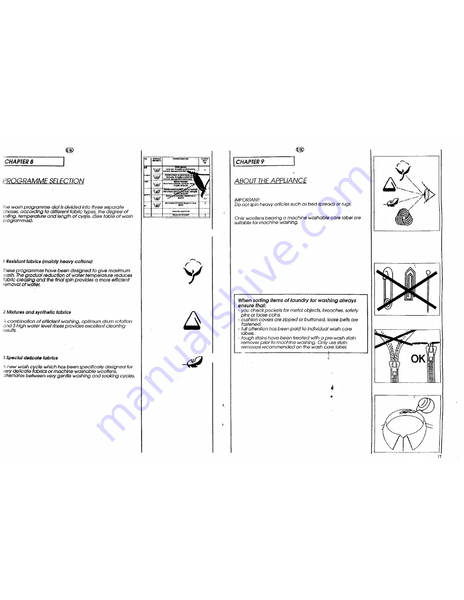 Candy CE 104 User Instructions Download Page 16