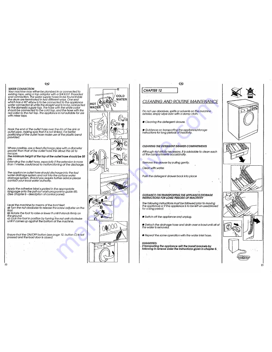 Candy CE 124 User Instructions Download Page 10