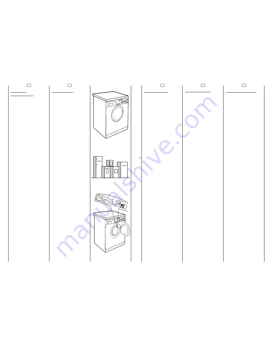 Candy CE 430 User Instructions Download Page 2