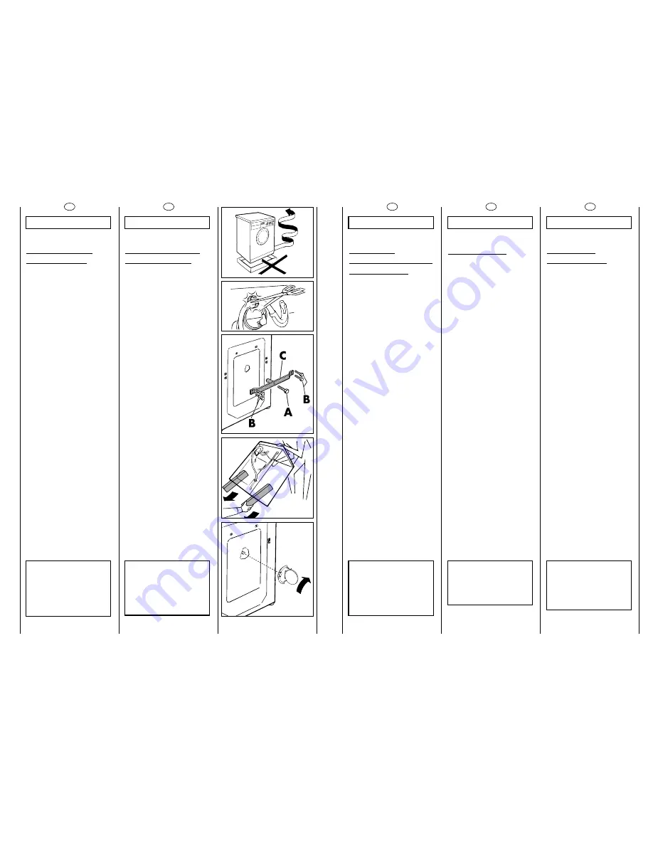 Candy CE 430 User Instructions Download Page 9