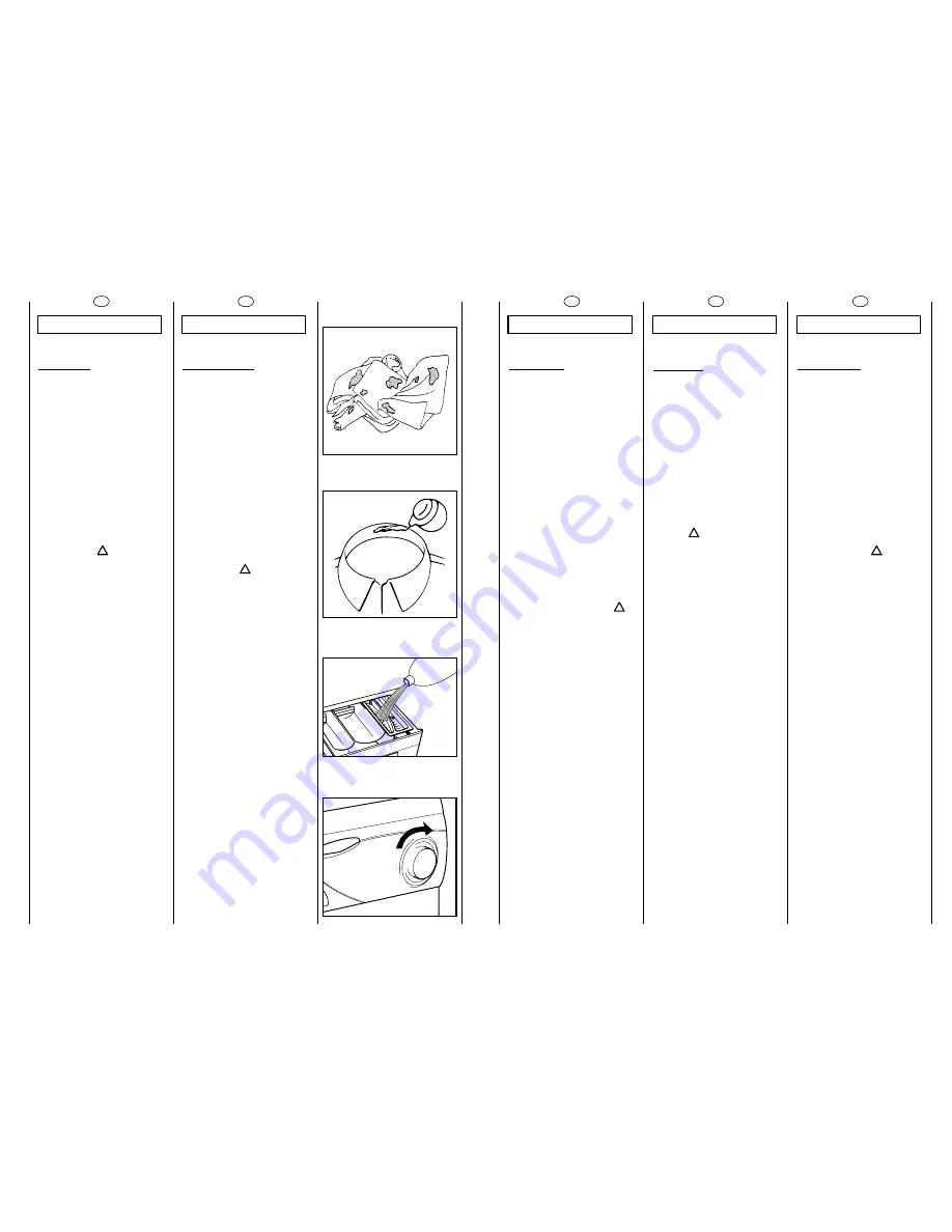 Candy CE 430 User Instructions Download Page 24