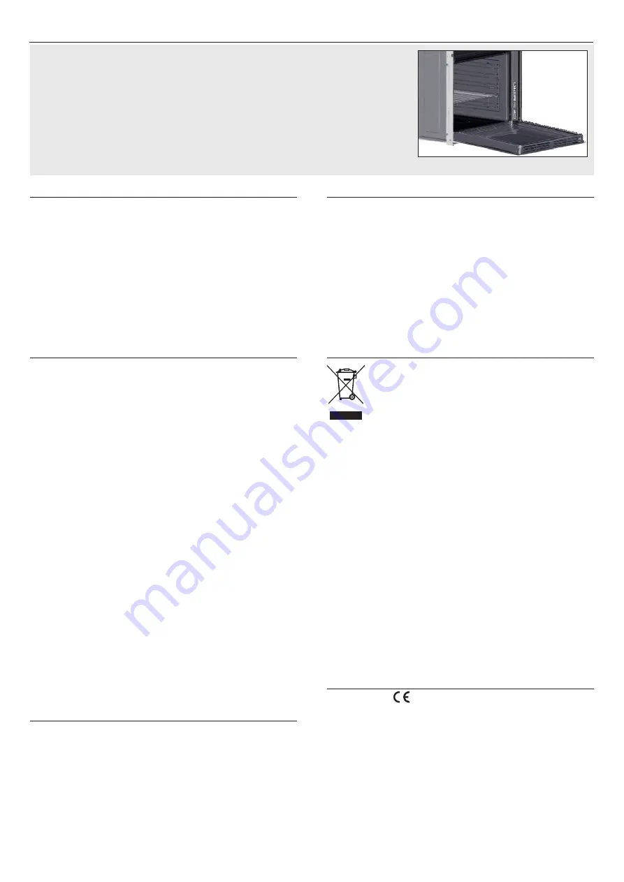 Candy CFSX518/4U Скачать руководство пользователя страница 4