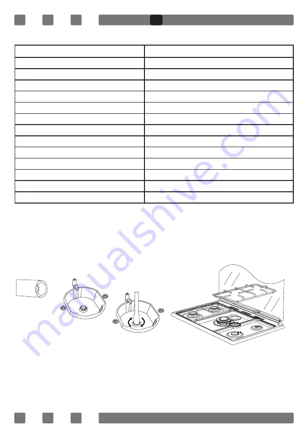 Candy CGG95SX-15 User Manual Download Page 40