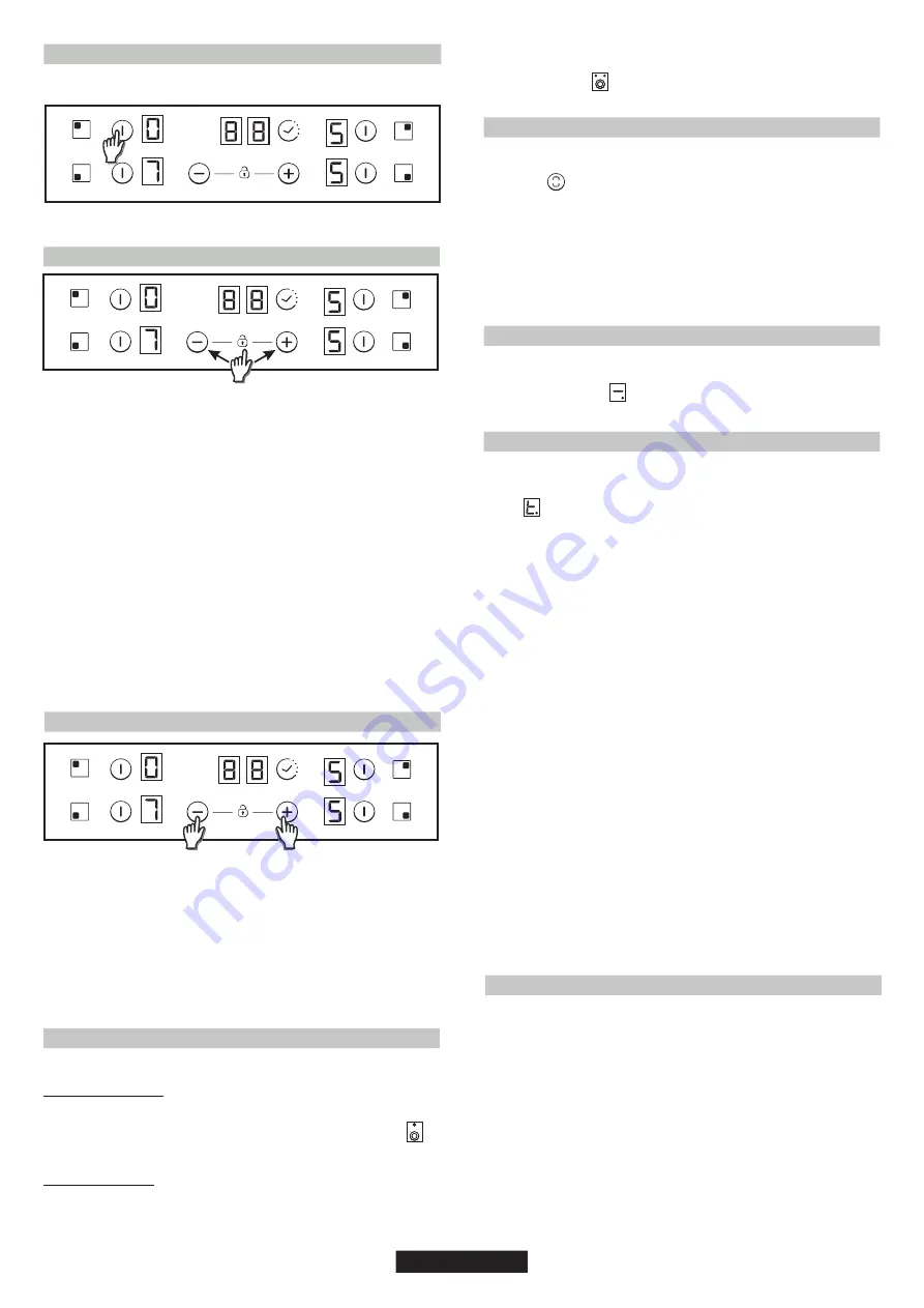 Candy CH64BVT User Instructions Download Page 9