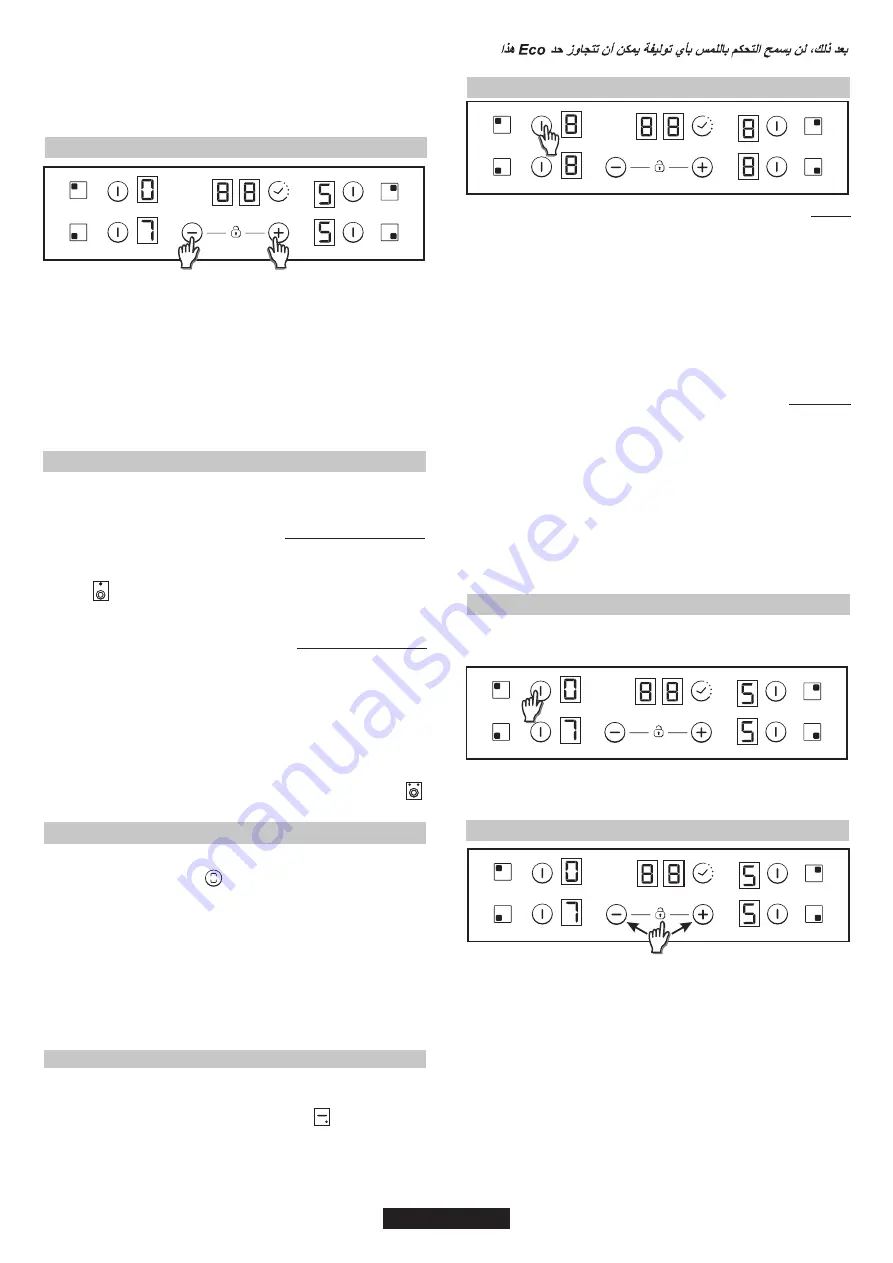 Candy CH64XB User Instructions Download Page 142