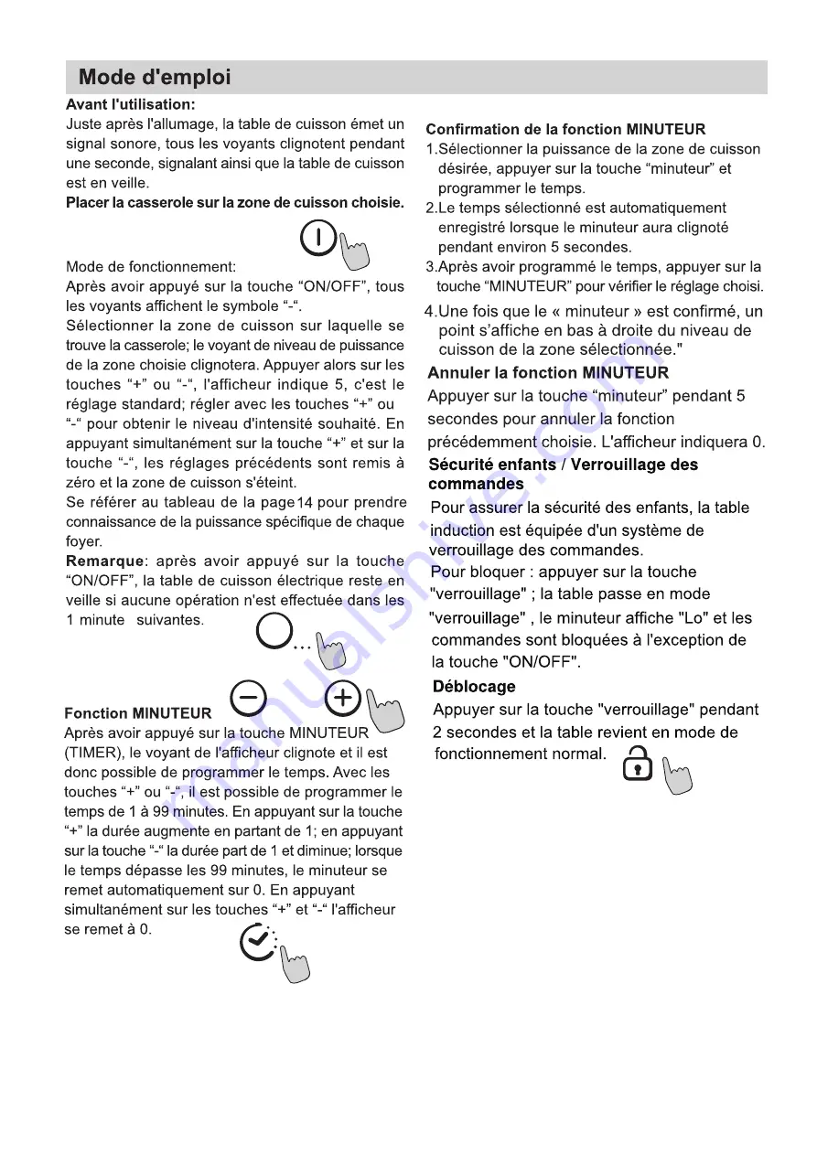 Candy CID633C Скачать руководство пользователя страница 24