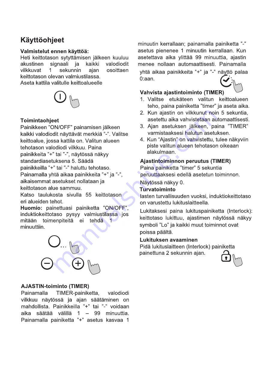 Candy CID633C Instruction Manual Download Page 106