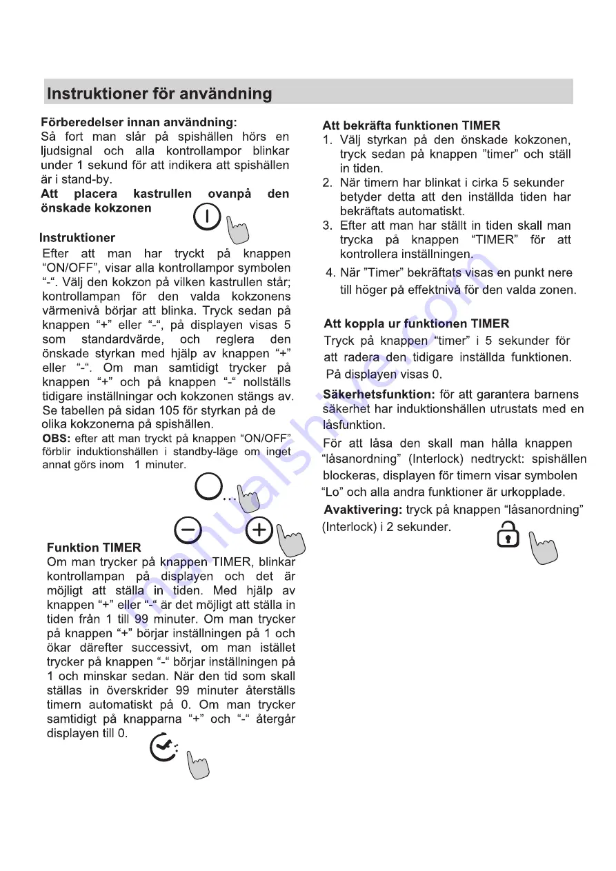 Candy CID633C Instruction Manual Download Page 198