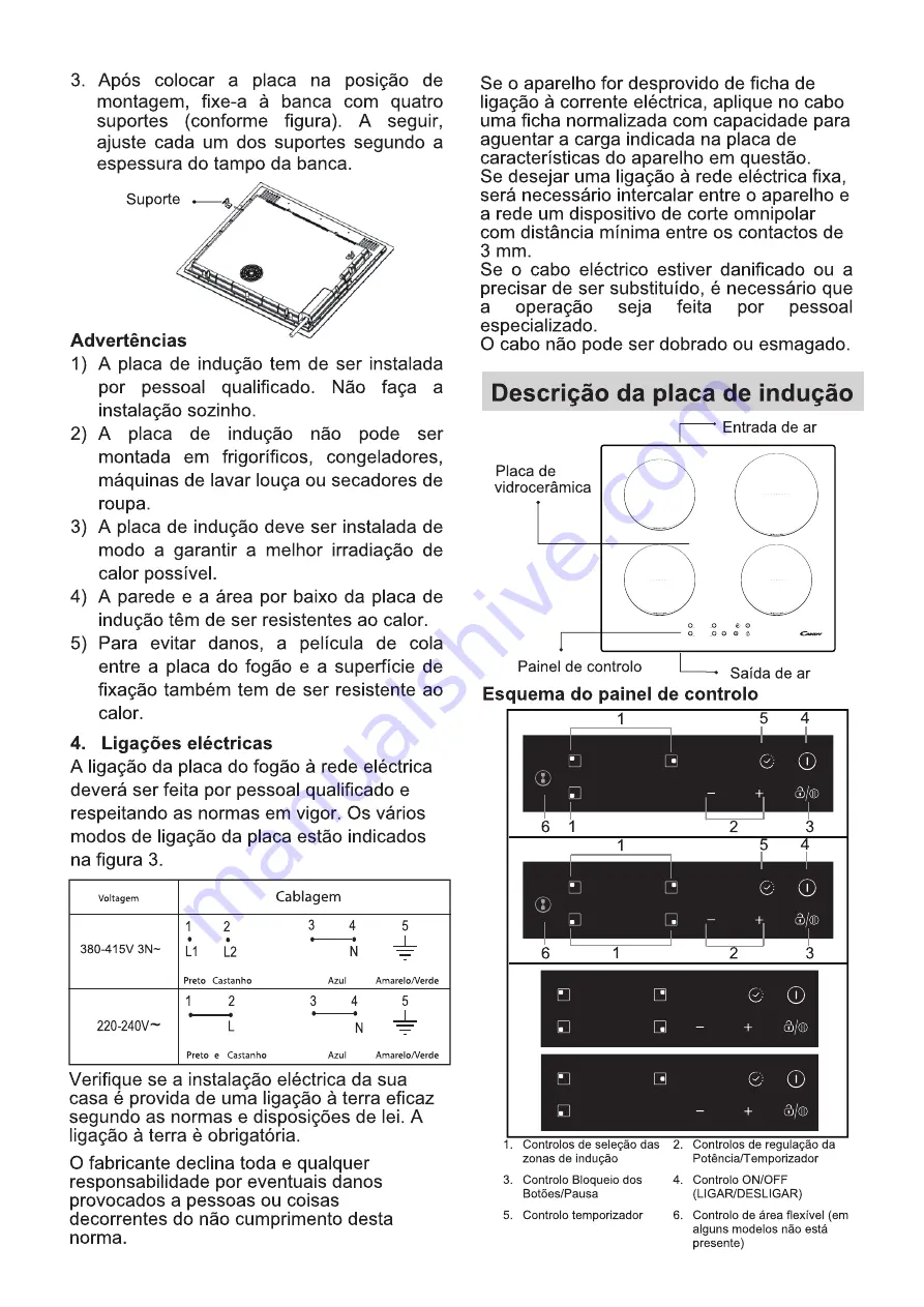 Candy CID633C Instruction Manual Download Page 230