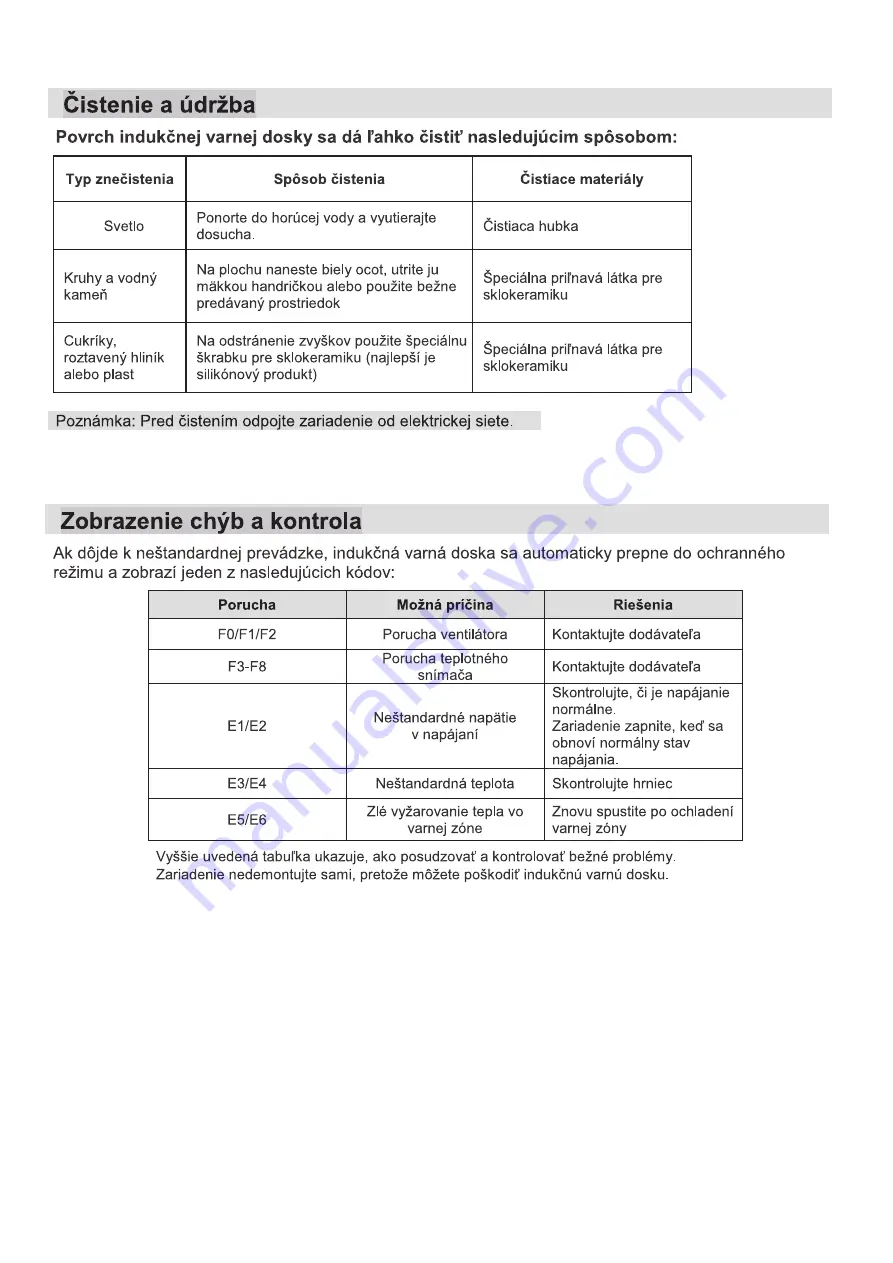 Candy CID633C Instruction Manual Download Page 268